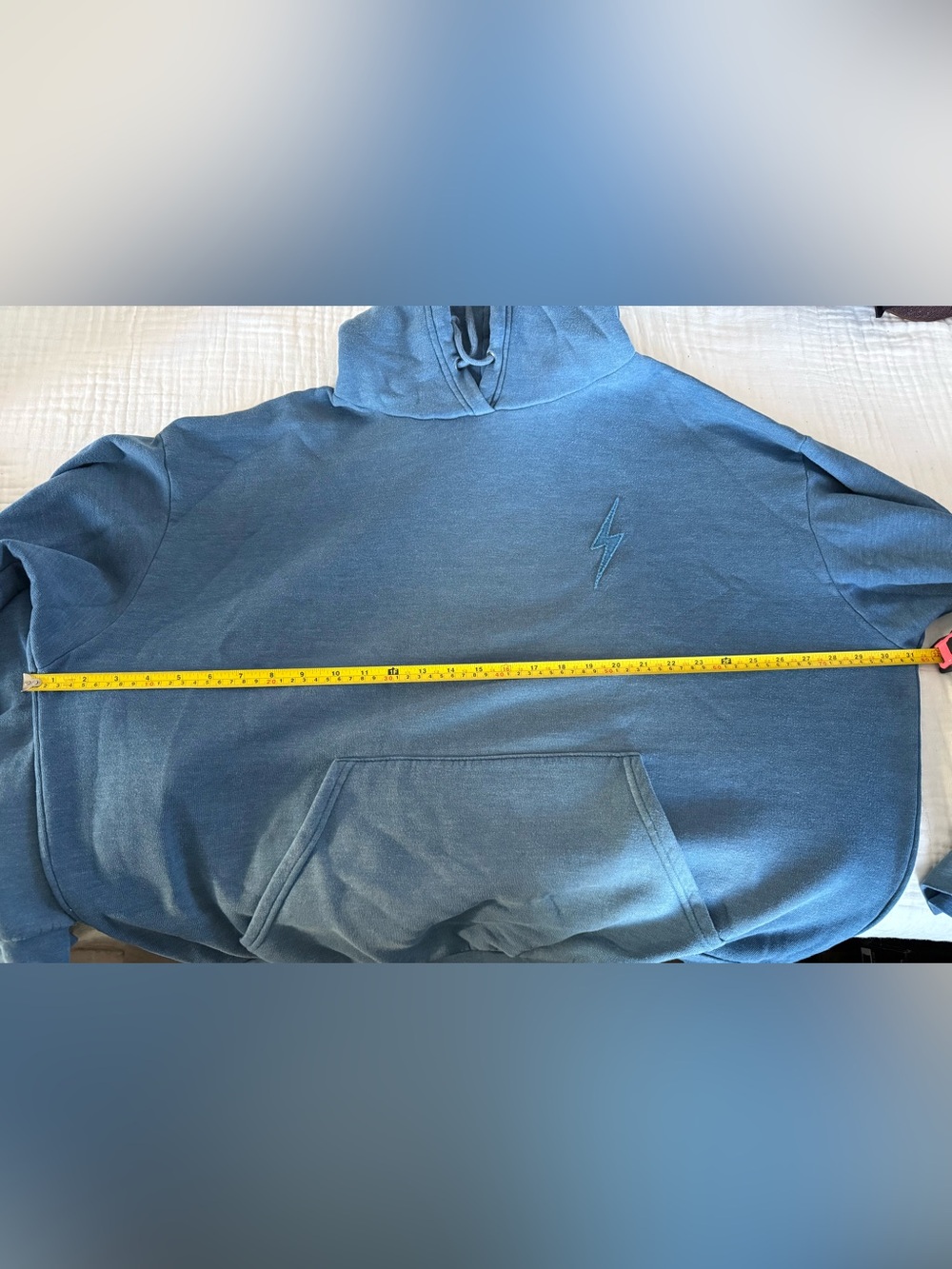Aviator Nation Bolt Stitch 2 Relaxed Pullover Hoodie Size XL (Unisex) - Picture 9 of 10